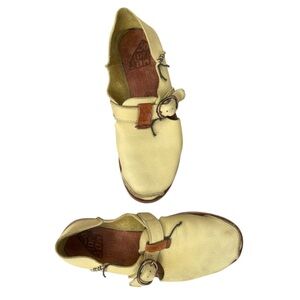 Satorisan Benirras Premium Marnie in Gilded Bamboo Leather Sneakers Size 42/9.5